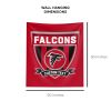 [Personalization Only] Official NFL Falcons Allegiance Printed Personalized Wall Hanging