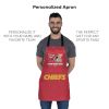 [Personalization Only] Official NFL Personalized Apron - Kansas City Chiefs