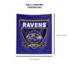 [Personalization Only] Official NFL Ravens Allegiance Printed Personalized Wall Hanging