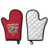 [Personalization Only] Official NFL 49ers Personalized Apron and BBQ Mitt Set